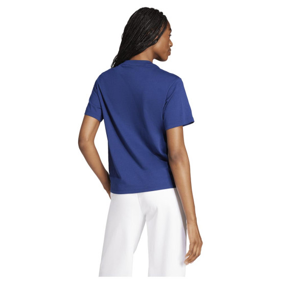 Adidas Γυναικεία κοντομάνικη μπλούζα Essentials 3-Stripes Cotton Tee Adidas Γυναικεία κοντομάνικη μπλούζα Essentials 3-Stripes Cotton Tee